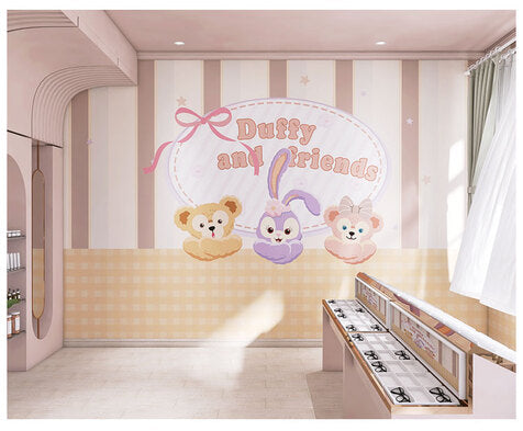 Cartoon Themed Wall Mural