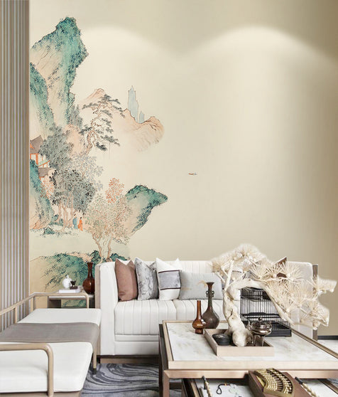 Chinese Landscape Wall Mural - Image 3