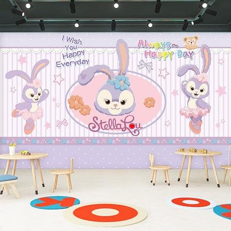 Whimsical Animal Wall Mural - Image 4