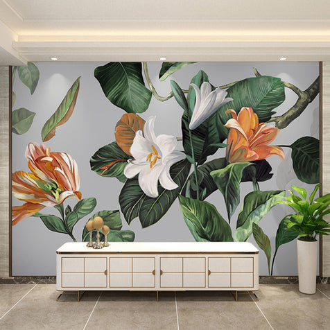 Botanical Full-Wall Mural