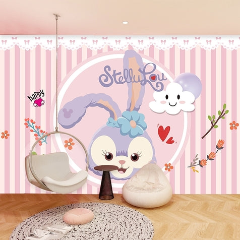 Whimsical Animal Wall Mural