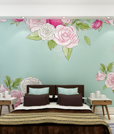 Floral Wall Mural