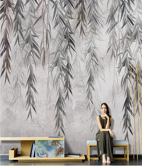 Nature-Inspired Wall Mural
