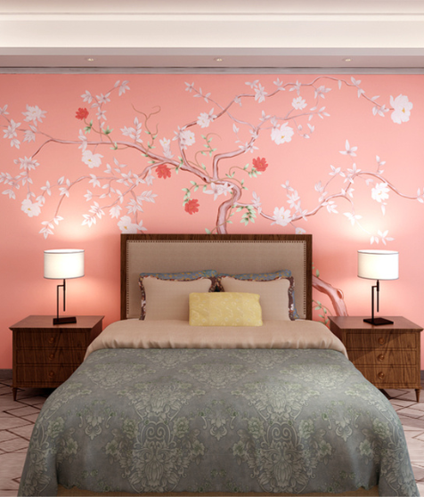 Floral Branch Wall Mural