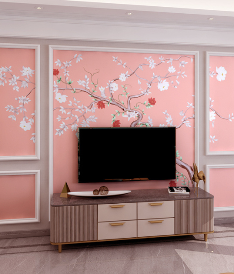 Floral Branch Wall Mural - Image 2