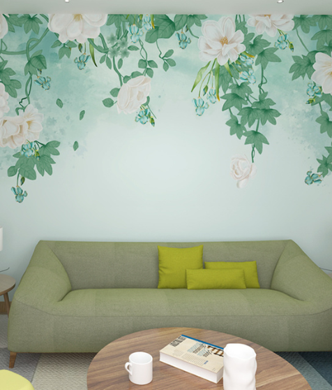 Floral Wall Mural