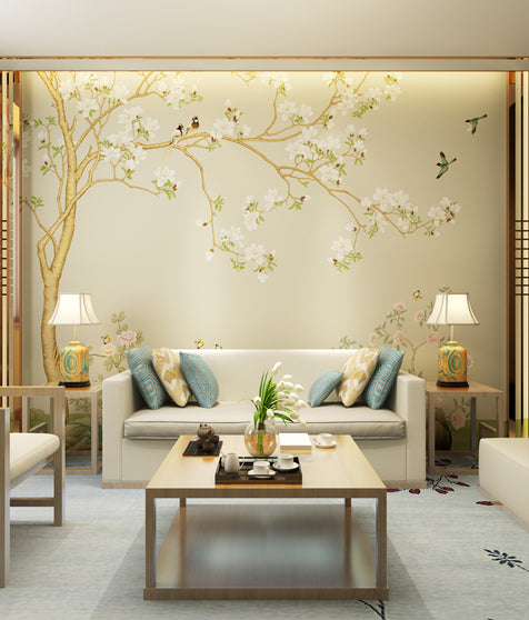 Floral Wall Mural - Image 2