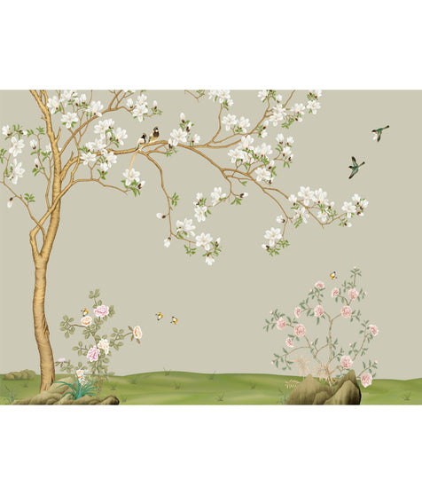 Floral Wall Mural - Image 3