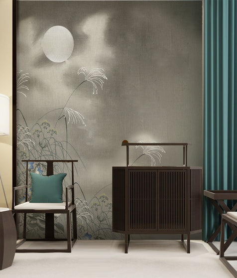 Nature-Inspired Wall Mural