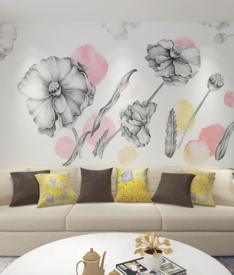 Floral Wall Mural
