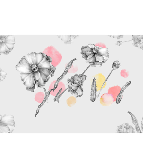 Floral Wall Mural - Image 3