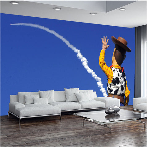 Animated Character Wall Mural