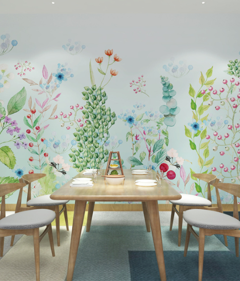 Floral Wall Mural