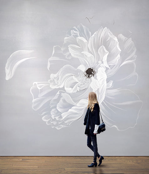 Floral Wall Mural - Image 2
