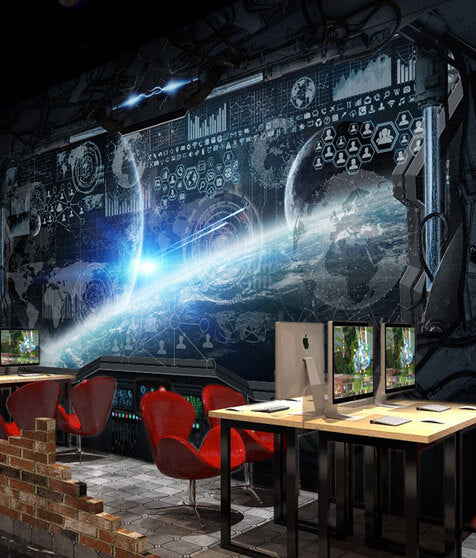 Futuristic Wall Mural