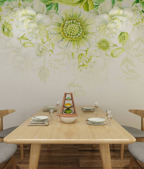 Floral Wall Mural