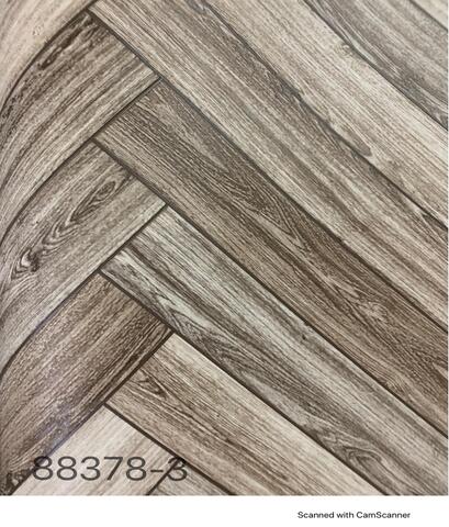 Herringbone Wood-Patterned Flooring