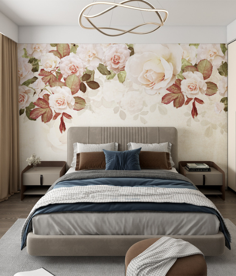 Floral Wall Mural - Image 3