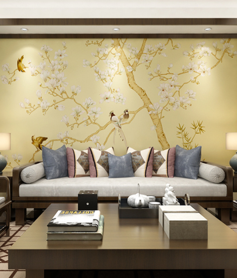 Asian Nature Wall Mural - Image 2