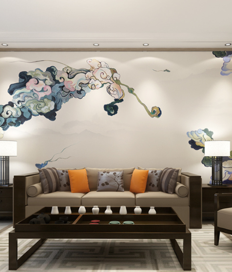 Cloud Wall Mural