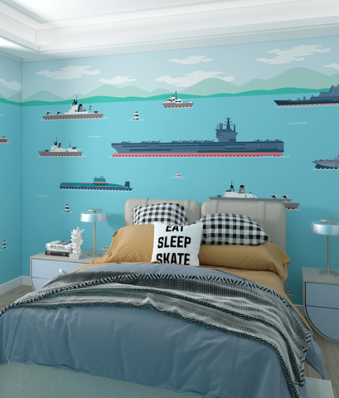 Nautical Wall Mural