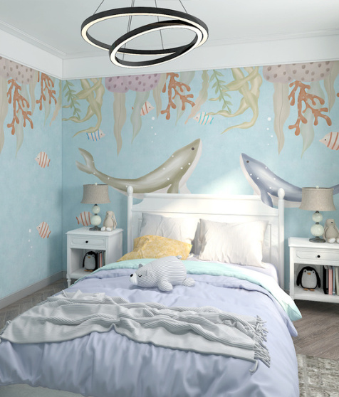 Underwater Theme Wall Mural