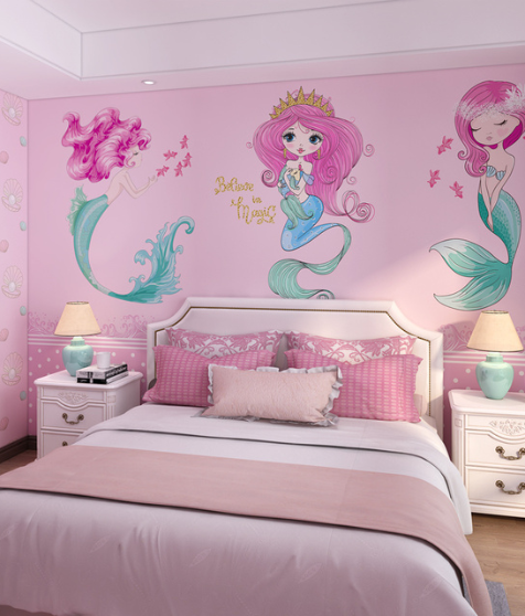 Mermaid Wall Mural
