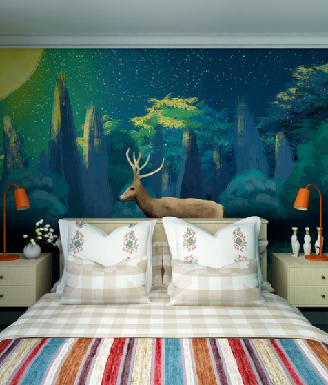 Nature Themed Wall Mural - Image 3
