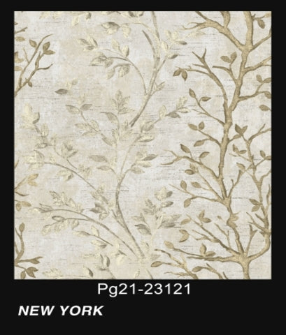 Botanical Wallpaper or Fabric Sample