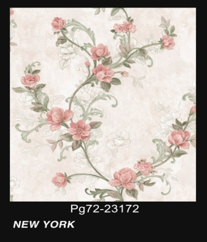 Floral Wallpaper or Fabric Sample