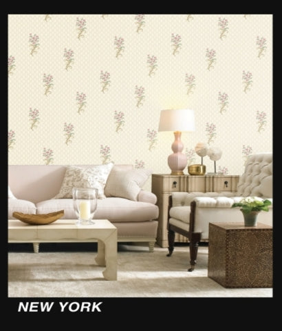 Floral Scroll Wallpaper - Image 2