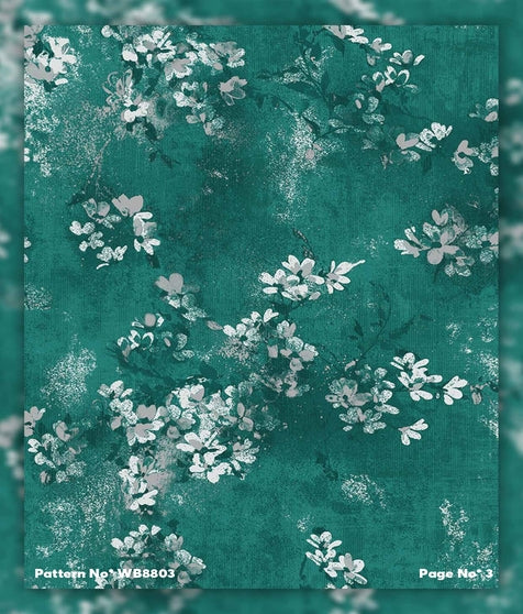 Floral Fabric Sample
