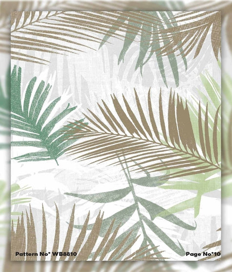 Botanical Pattern Wallpaper