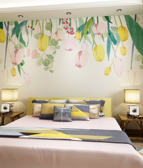 Elegant Floral Wall Murals