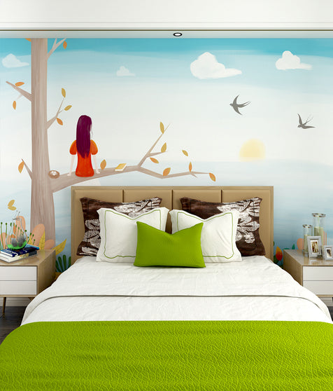 Classic Wall Mural for Interior Decoration