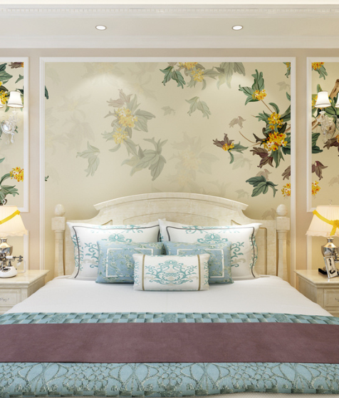 Timeless Floral Wall Mural