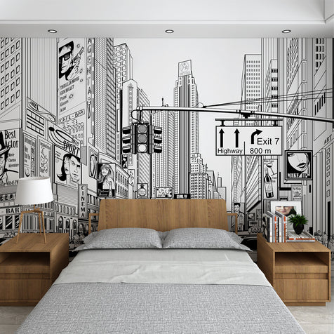 Superior Wall Murals for Interior Decoration