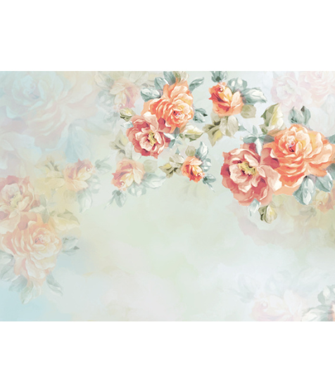 Refined Floral Wall Murals