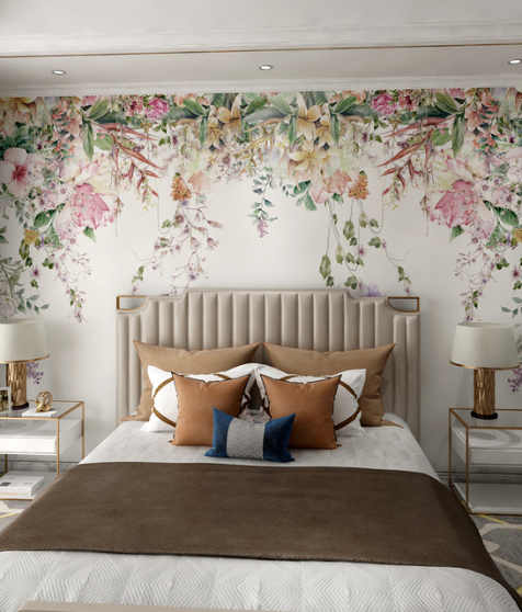 Deluxe Floral Wall Murals