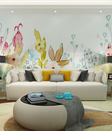 Classic Floral Wall Murals