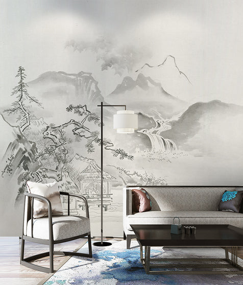 Premium Chinese Landscape Wall Mural