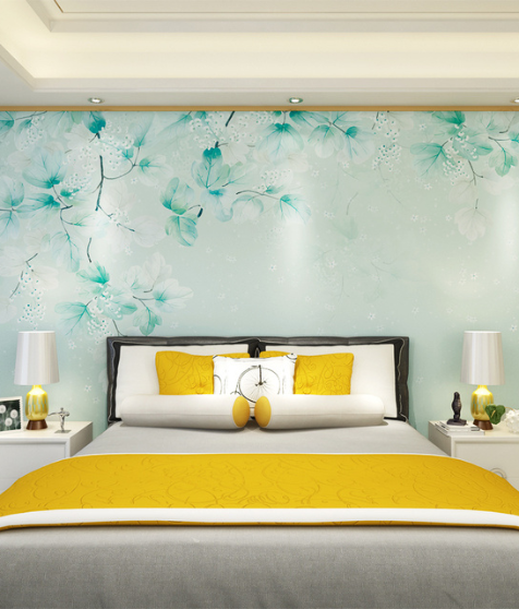 Stylish Floral Wall Mural