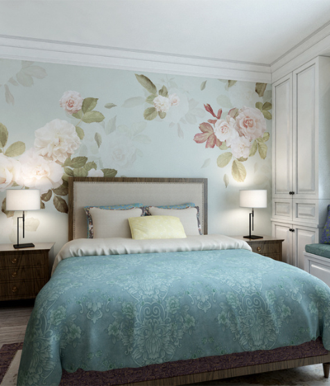 Essential Floral Wall Mural