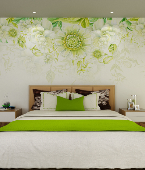 Superior Floral Wall Mural