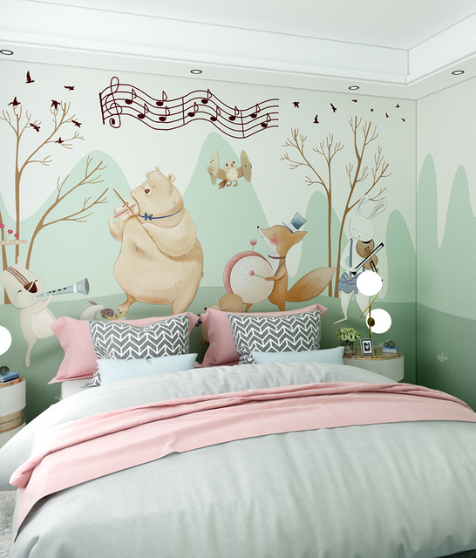Classic Kids Wall Mural