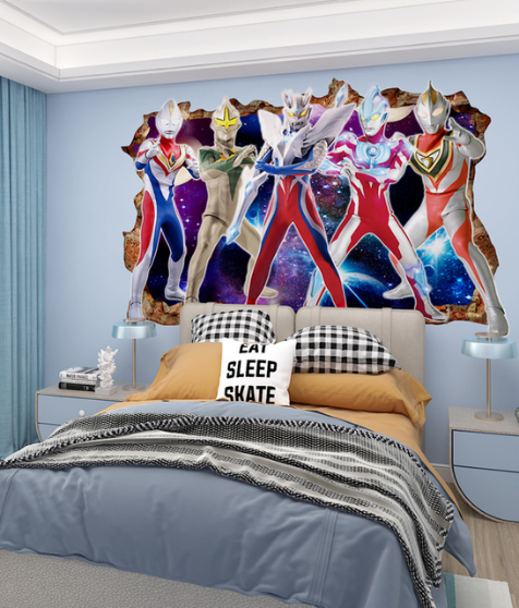 Premium 3D Wall Decal for Kids