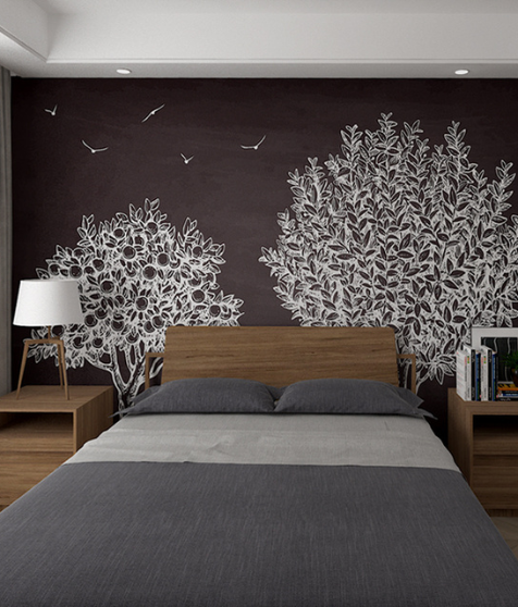 Compact Decorative Wall Murals