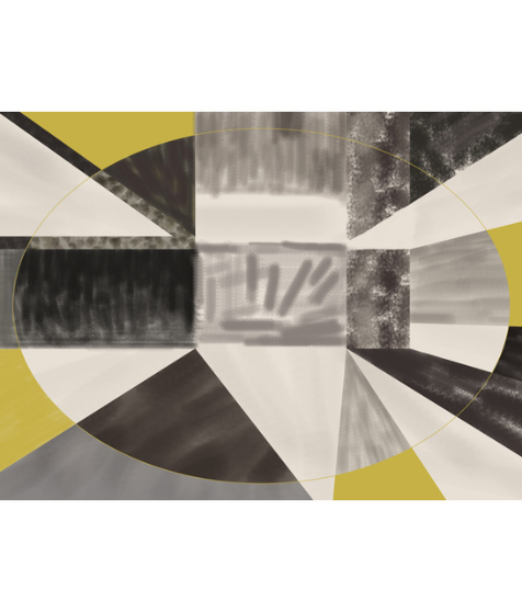 Deluxe Geometric Wall Mural